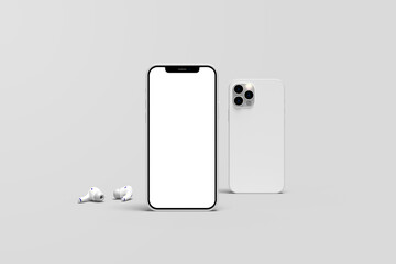 Clean Smartphone Mockup for showcasing your UI design to clients