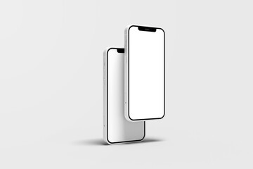 Clean Smartphone Mockup for showcasing your UI design to clients
