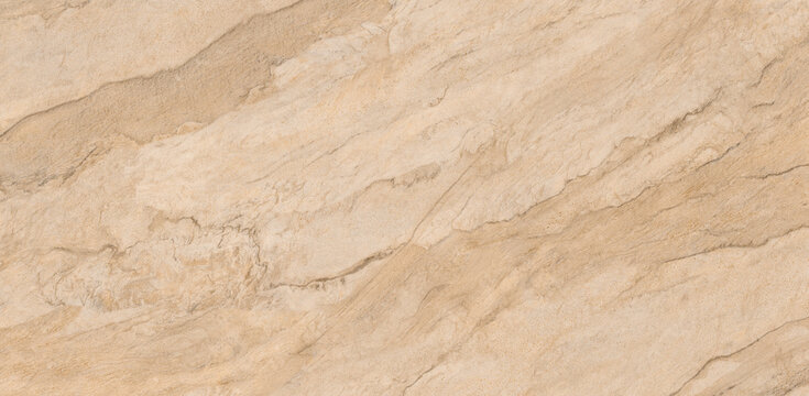 Marble texture background with curly veins. Onyx beige marble stone granite for ceramic slab tile, wall tile, kitchen interior-exterior design, wallpaper and parking. Matt granite marble surface.