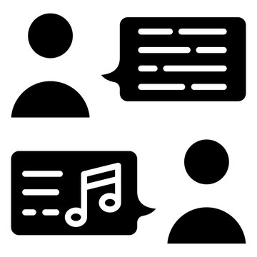 Solid Music Chat icon