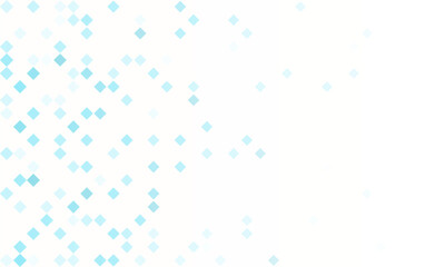 Blue white background of diamond shapes. Landing page template.