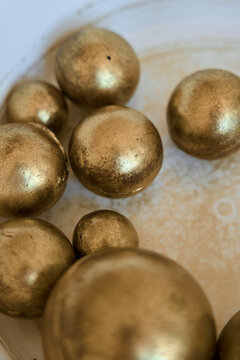 sweet dessert details chocolate balls it cake decor