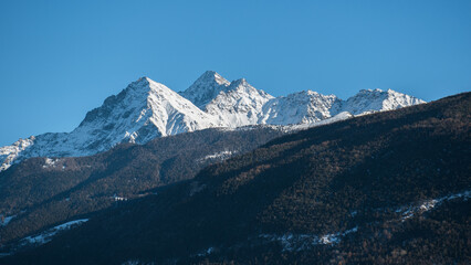 Fototapeta na wymiar Saint Pierre, Aosta Vally, Italy