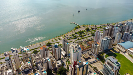 Centro Cidade Florianopolis Beira-Mar Beira Mar Floripa Paisagem Urbana Ilha Santa Catarina...