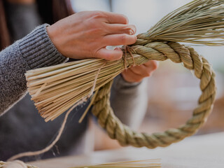 Shimekazari - Making a Japanese wreath