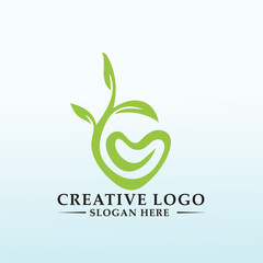 farmers sell their organic produce logo design