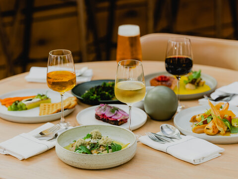 Nordic restaurant dinner 