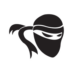 ninjas icon logo vector design templateninjas icon logo vector design template