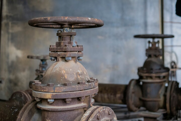 The abandoned Inota power plant - a former thermal power plant located in the town of Inota, Hungary