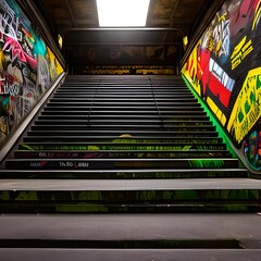 Underground graffiti, generative AI