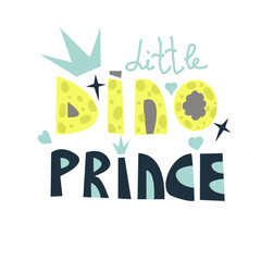 Little prince. Hand drawn lettering. 