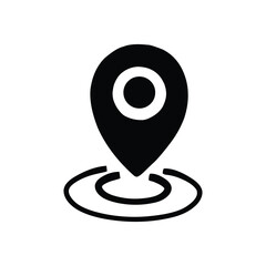 Location pin icon. Map pin place markers. Location icon. Map marker pointer icon set. GPS location symbols collection. 