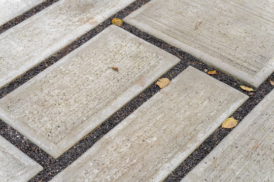 Closeup view at exterior elements of suburban home