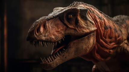 Head Shot of Tyrannosaurus Rex