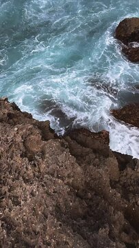 waves crashing on rocks, sea, water, wave, ocean, waves, nature, beach, blue, surf, coast, foam, storm, white, power, summer, sky, tide, landscape, rock, outdoors, wet, coastline, motion, river, splas