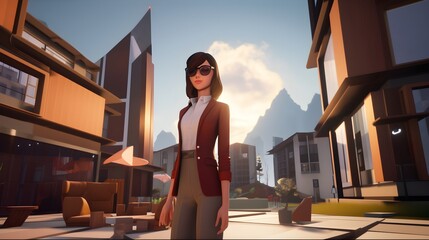 Hire a Virtual Real Estate agent in the metaverse buy a property in an online world