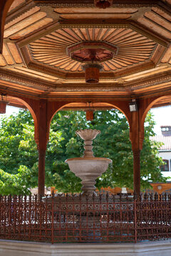 Gazi Husrev Bey&rsquo;s Mosque public fountain in Sarajevo