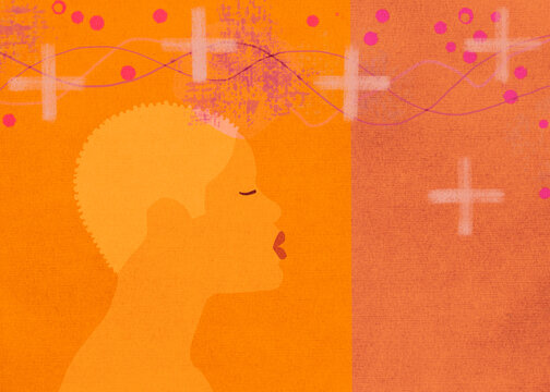 Positive thinking, thoughts, mindset 