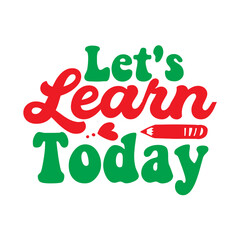 Let's Learn Today svg