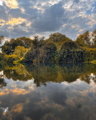 Lake reflections