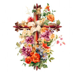 Obraz na płótnie Canvas Easter Cross