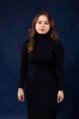 Beautiful asian woman natural makeup wear fashion clothes casual dress code office style.