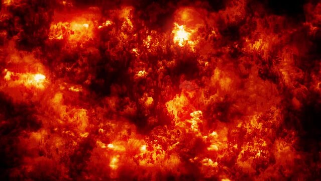 A Lava flow animation loop, a 30-second video clip of realistic flowing lava, rendered in 4K resolution at 30 frames per second. The clip features realistic textures, colors, and movement.