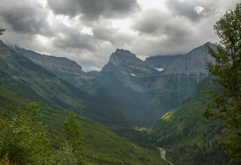 Naklejka premium Glacier National Park 