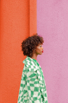 Two-tone portrait