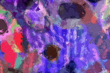 Beautiful colorful abstract geometric texture