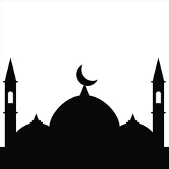 Islamic Mosque Silhouette