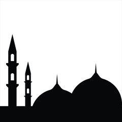Islamic Mosque Silhouette
