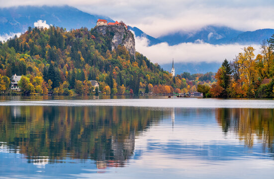 Lake Bled Landscape  