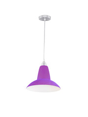 Purple hanging lamp