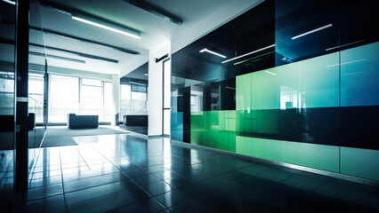 background with calm colours in modern office