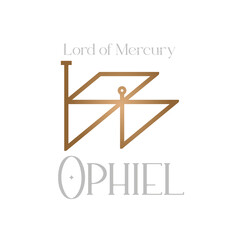 Olympian spirit Ophiel Lord of Mercury © Ale