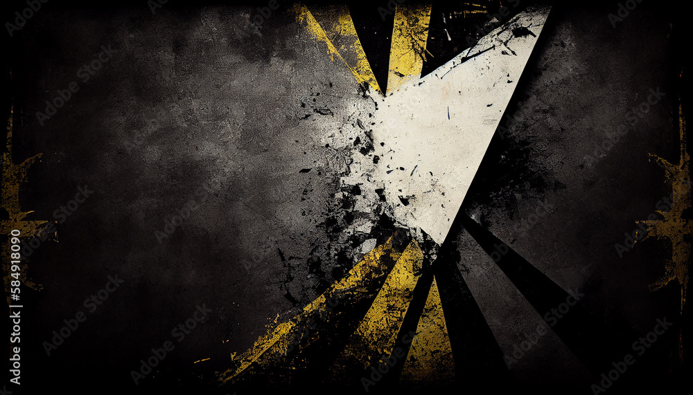 Poster grunge dirty stained old backdrop with weathered patterns ,generative ai