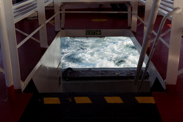 Descent to the lower deck