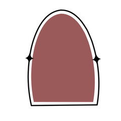 Aesthetic minimal frame