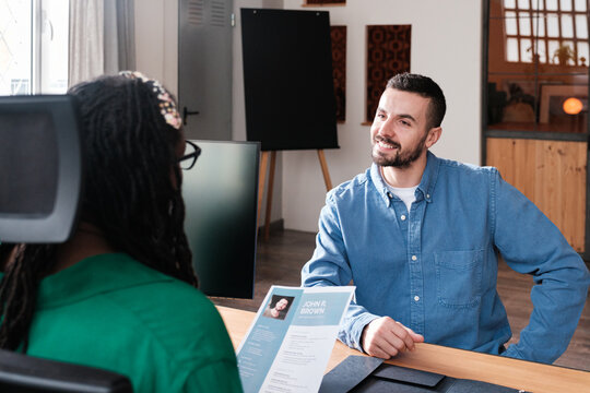 Man On A Job Interview