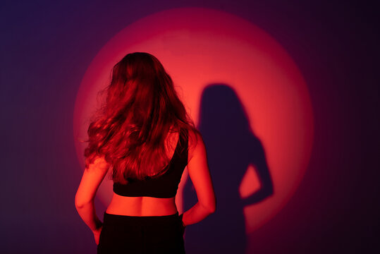 Dancing in neon light