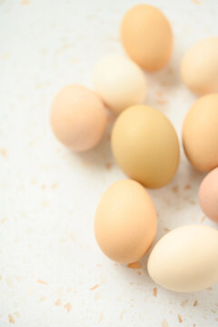 Free-range heritage eggs 