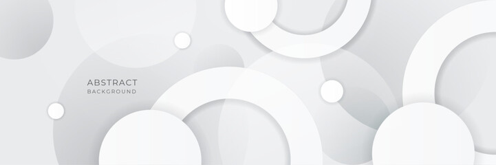 Gray line with white architecture futuristic background minimal concept vector illustration subtle design.