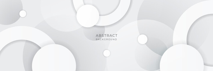 Gray line with white architecture futuristic background minimal concept vector illustration subtle design.