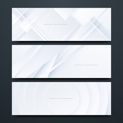 Fototapeta premium gray abstract wireframe technology background