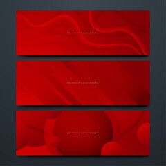 MODERN ABSTRACT RED BACKGROUND