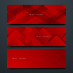 Red abstract background