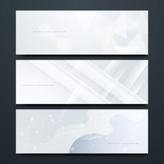White abstract modern background design. use for poster, template on web, backdrop.