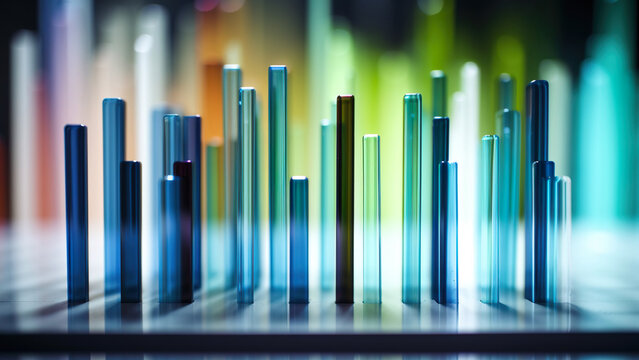 artistic column graph bar like Excel or PowerBI