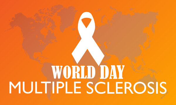 World Multiple Sclerosis Day. 30 May. Holiday concept. Template for background, banner, card, poster